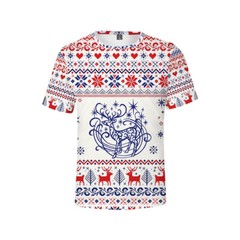 Men/Women Casual Christmas T-Shirt 3D Print Pattern Casual Short Sleeve Jersey T