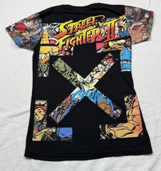 80’s Capcom Street Fighter Arcade Double Sided TShirt Small Anime’ Retro Gaming
