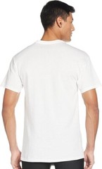 Hanes Men’s 7 Pack Freshiq Comfortsoft Crewneck T-Shirt, White, Small