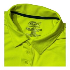 Genuine Dickies Performance Polo Shirt 2XL Mens Workwear Construction Casual Wor