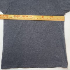 Johnny Cash Gray Graphic Print Tshirt Size M Distressed Vintage Style