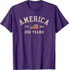 America 250 Years USA United States Flag July 4th 2026 1776 T-Shirt
