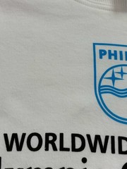 Vintage 1992 Barcelona Olympics Long Sleeve T-Shirt Philips Worldwide Sponsor M