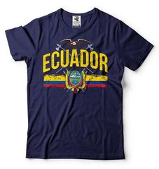 Mens Ecuador Patriotic Shirt Ecuadorian Gift Ecuador National Country Flag Shirt