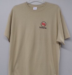 Toyota Old Logo Embroidered Adult T-Shirt S-6XL, LT-4XLT New