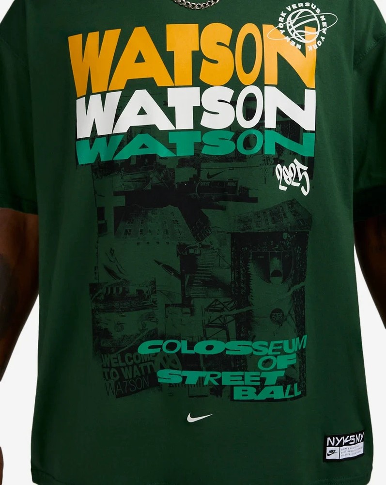 NIKE WATSON Basketball NSW X 2025 Streetball T-SHIRT TEE XL XLG Deadstock NYC NW