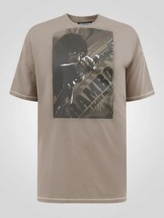 D555 Duke Big Mens Rambo Printed T-Shirt Licensed Product Stone 2XL-8XL (601916)