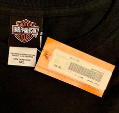 2005 Harley Davidson XXXXXL 5XL Pat Rogers Speedway Concord, NC T-Shirt Beefy-T