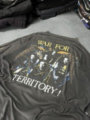 Vintage 90s Sepultura Territory Metal Band T-Shirt Long Sleeve, Blue Grape