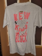 Thrashed Vintage New Kids On The Block Shirt 90s M Fruit Of The Loom