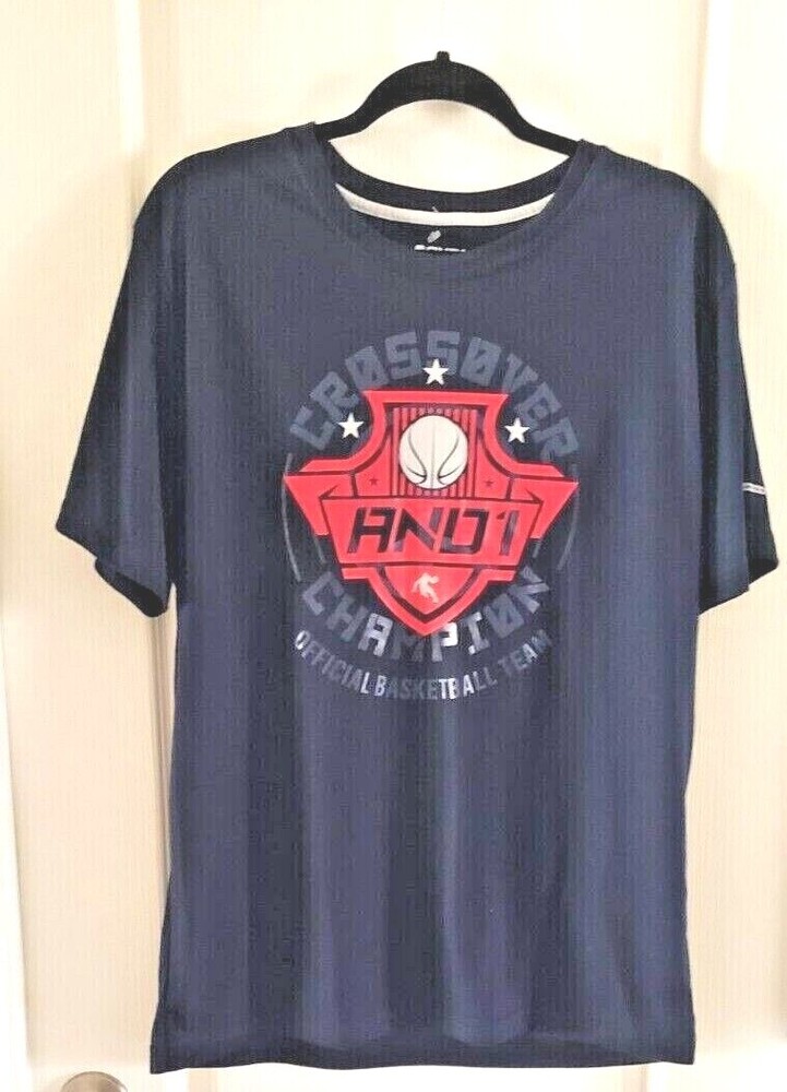 AND 1 Basket Men’s XL T Shirt NEW 3516