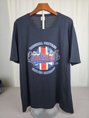 Original Vintage London City United Kingdom Navy S/S 2XL Tee Destination Travel