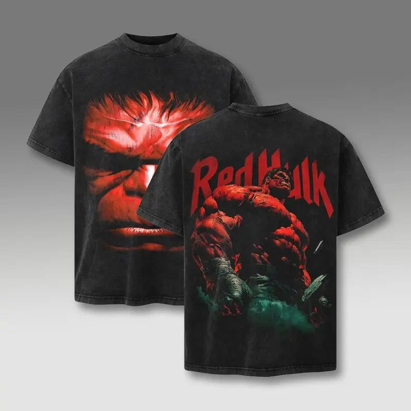 Redhulk Comic T-Shirt, Character Comics TV Series Graphic Design Unisex