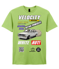 Classic Ford Escort RS Mk2 T-Shirt manga magazine style Holiday Gift s-4XL