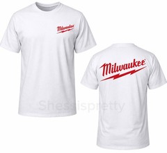 Milwaukee Style Mechanic T-Shirt 100% Cotton | Work Shirt Men | Milwaukee drill