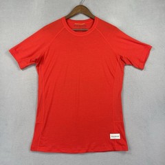 Artilect Systems Shirt Men Large Red A/sys 1 Boulder 125 Merino Wool Base Layer