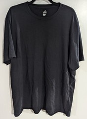John Ashford Mens Black T-Shirt 2XL Crew neck