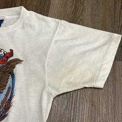 Vintage RARE 80s 1987 Just Brass 3D Emblem United States Army Beer Tee Size S