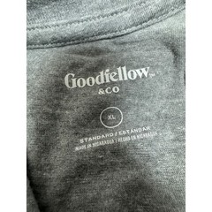 Goodfellow & Co Mens XL Heathered Gray Floral Graphic Short Sleeve T-Shirt NWT