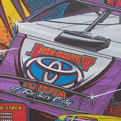 Toyota Ark LA Tex Speedway Championship T Shirt Mens Size XL John Harvey 2009