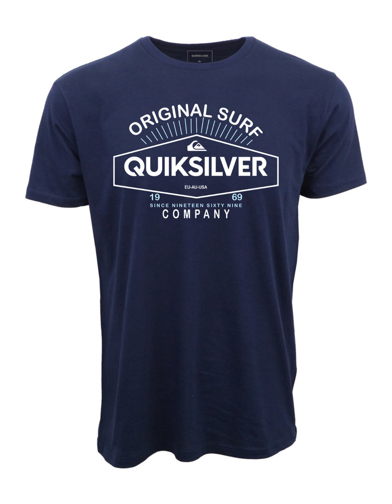 QUIKSILVER MENS ORIGINAL SURF COMPANY ESTABLISHED TEE