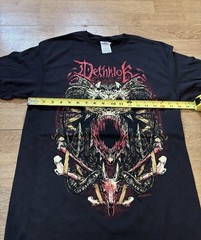 2009 Dethklok Metalocalypse Promo World Tour Shirt Sz M Rock