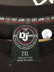 Vtg DEF JAM University The School That Hip-Hop Built Tee