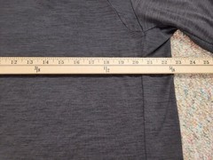 REI Coop Shirt Mens Large Heather Black Long Sleeve Performance Outdoors Hiking