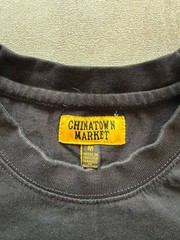 Chinatown Market Animal Print Shirt Spellout logo Black