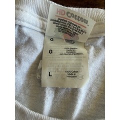 Michigan Lottery T-Shirt Mens LG White Fruit of the Loom HD Cotton Graphic Tee