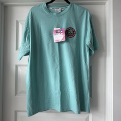 Sanrio Hangyodon 40th Anniversary Teal T-shirt New With Tags From Japan Large