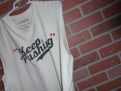 HIGH RISE MENS “KEEP PUSHING” MENS TANK TSHIRT SIZE XL