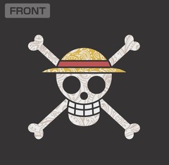 Straw Hat Pirates Pirate Flag Paisley T-Shirt [One Piece] Cospa