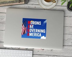 Anti Trump Stickers. MAGA: Morons Are Governing America Stickers for Bumper, Car
