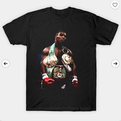 Mike Tyson Vintage Boxing T-Shirt Mens Cotton Graphic Tee Gift