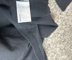 Duluth Trading Co Longtail T Men’s Sz L Relaxed Fit Black Cotton Pocket Tee