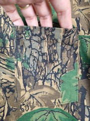 Vintage 90s Ace Sportswear Trebark Camo Chest Pocket Long Sleeve Large USA Made