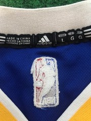 Golden State Warriors Jersey Large 10 Dion Adidas Blue NBA see description C3
