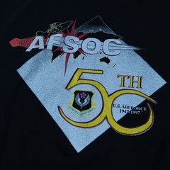 Vintage 1997 USAF AFSOC “Readiness Challenge VI” 50th Anniversary Graphic Tee Lg