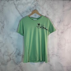 Helmut Lang Tee NY Green Shirt Land Graphic Size S Streetwear Archive Print