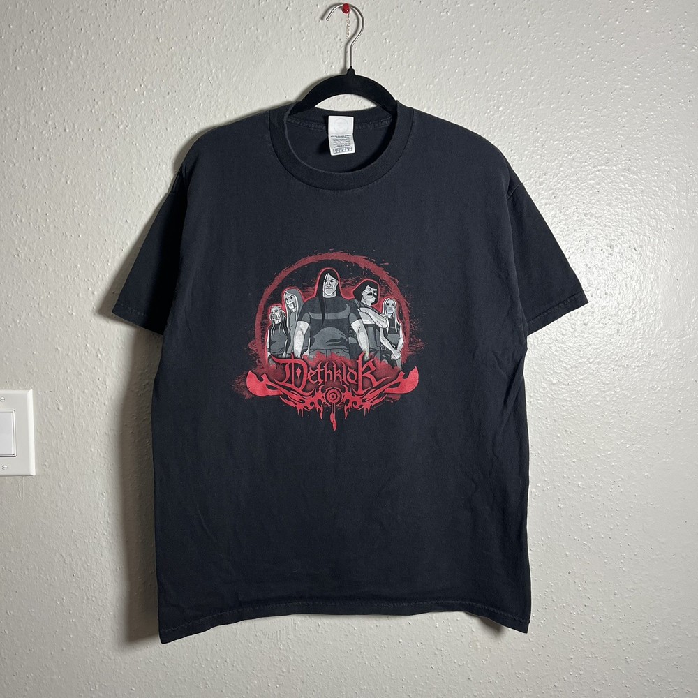 Vintage 2006 Dethklok Tour T-Shirt Large Adult Swim Metalocalypse Death Metal