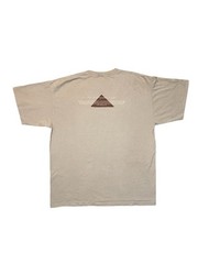 Vintage Discovery Channel Great Pyramids Egypt T-Shirt Men’s L Beige