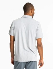 Free Fly Men’s Bamboo Flex Polo || T Shirt (MFXPOL-309-M) Size medium Color Gray