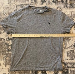 Men’s Polo Ralph Lauren Classic Fit Short Sleeve Tee Shirt Medium Marled Gray