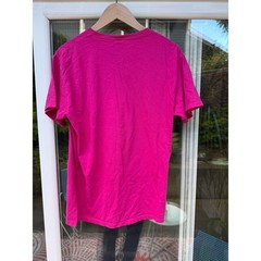 Poetic Justice Tupac Shakur Graphic T-Shirt Pink Mens Medium 2Pac Movie Tee