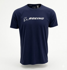 BOEING LOGO GRAPHIC T SHIRT-FREE SHIPPING