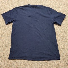 Gymshark Shirt Mens XL Blue Short Sleeve Embroidered Logo Activewear Gym