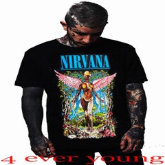 NIRVANA IN UTERO GRUNGE PUNK ROCK T SHIRTS MEN’S SIZES