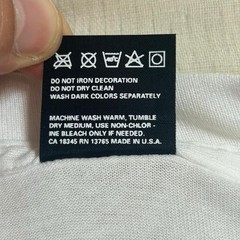 Vintage 1995 Fruit of Loom Black Tag White Tee Lot 2 XXL Made In USA Deadstock