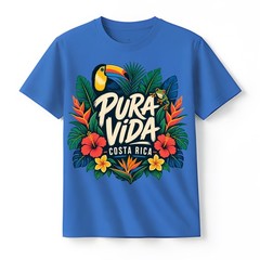 Costa Rica Toucan and Frog Performance T-Shirt